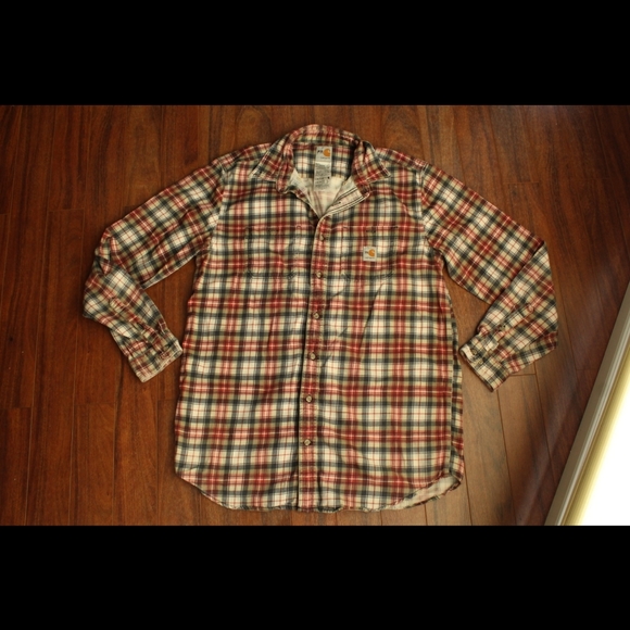 Carhartt Other - Carhartt Fire Resistant plaid button down